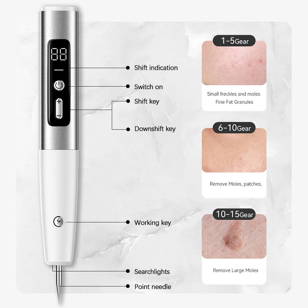 Laser Plasma Pen Skin Tag Remover