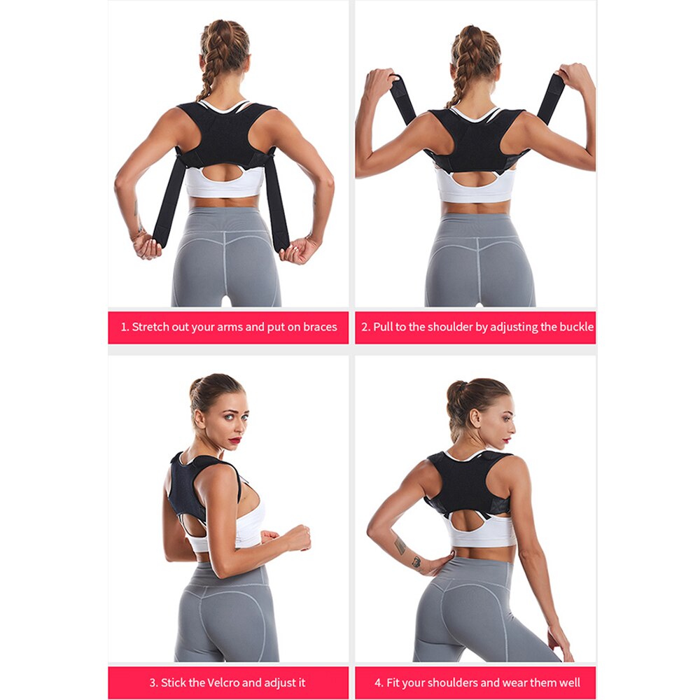 Adjustable Back Support Belt