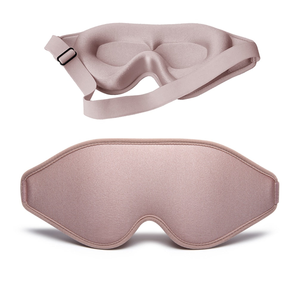 3D Sleep Mask Natural Sleeping Eye Mask Comfort Three Dimensional Design Memory Foam Face Mask Eyeshade Night Breathable